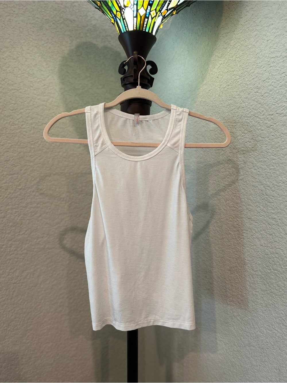 FP Movement by Free People White Racerback Tank